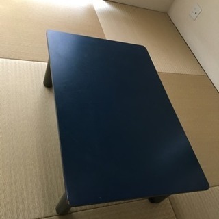青色 折りたたみテーブル