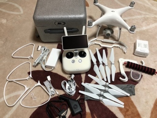 【ドローン値下げ】DJI Phantom4 Pro+ 2時間飛行のみ超美品