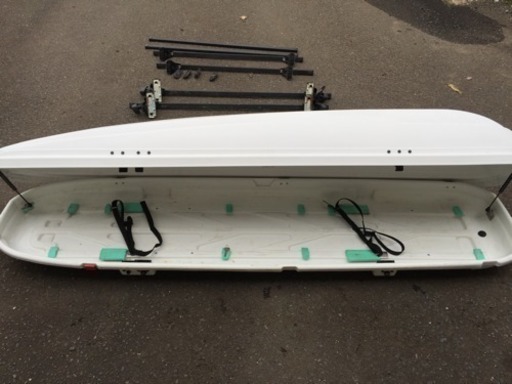 terzo ルーフボックス 黒　ローライダースリムEA436CB TERZO EA436CB LOW LYDER・COMPACT/ローライダーコンパクト ブラック