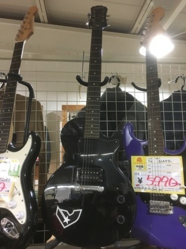 Epiphone エレキギター 黒