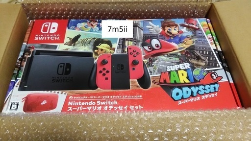 新品・未使用スーパーマリオオデッセイセット同梱版 （Nintendo Switch）