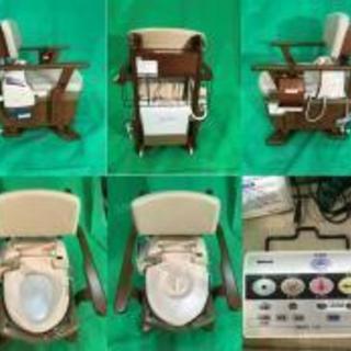 介護用品　シャワー付きポータブルトイレ