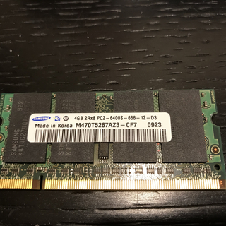 Samsung DDR2 SO-DIMM PC2-6400 ノー...