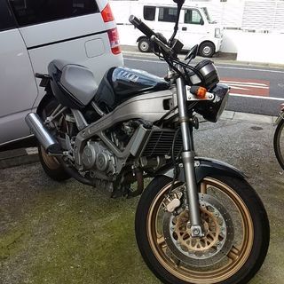 VT250スパーダ黒　アップハンドル　とっても乗りやすい◎