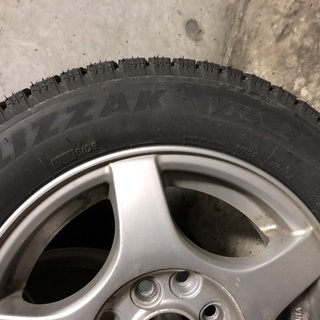 最終値下げ！ 新古 VRX2 155/65/13 アルミ付き