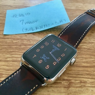 値下げしました！「Apple Watch エルメス 42mm初代」格安でお譲りし 