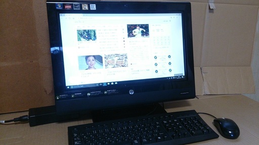 HP 20インチタッチパネル　Touch Smart PC310　2012年製