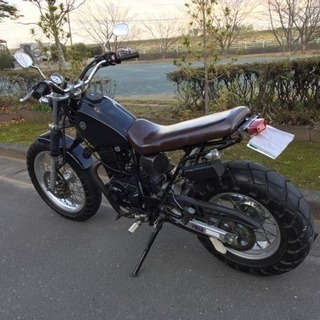 ヤマハTW200ディスク ロンスイ スカチューン 峠速いキック一発始動