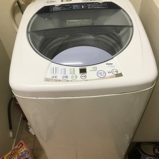 洗濯機 haier 2009年製造