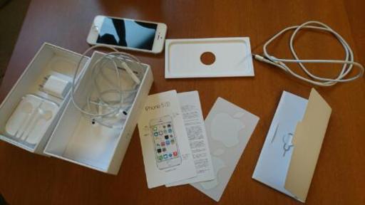 【値下げ】SoftBankiphone5s 32GB gold