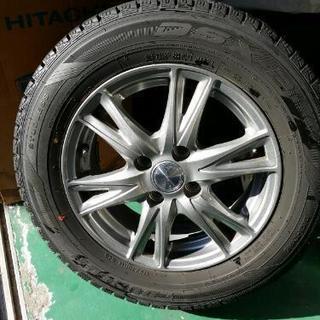 アルミ付きスタッドレス 175/70R14 美品 4本組