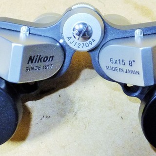 ニコン NIKON ミクロン6X15CF 双眼鏡◆ポロプリズム式