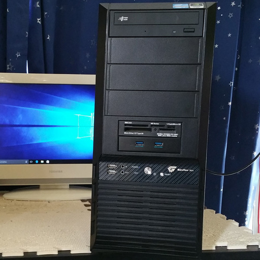 格安4coreゲーミングパソコンwin10 GTX460