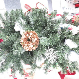 【引取限定】【小倉南区葛原東】 クリスマスツリー 飾りセット 現状品 1m70㎝