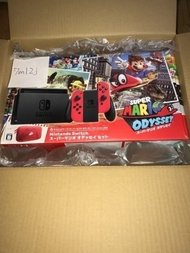 【新品】未開封 任天堂スイッチ Nintendo Switch スーパーマリオ オデッセイセット 本体同梱版