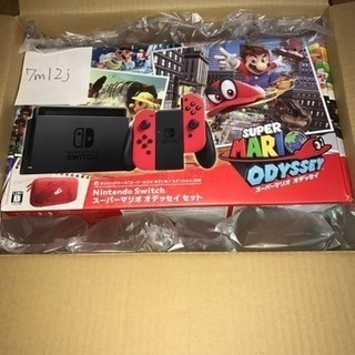 任天堂Switch(品) マリオオデッセイセット版