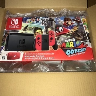 新品未開封　任天堂スイッチ　マリオオデッセイセット