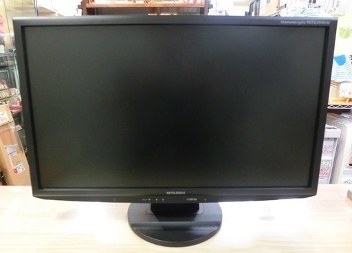 【商談中】MITSUBISHI　23インチ　LED液晶モニター　RDT235WLM【ノングレア】　2013年製　中古品