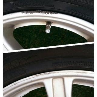 中古品  215/45/17 スタットレスiG30 社外ホイル４本セット