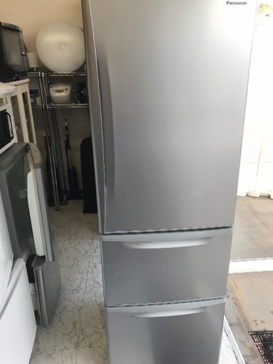 パナソニック 冷蔵庫  370L  NR-C37AM-S 2012年製