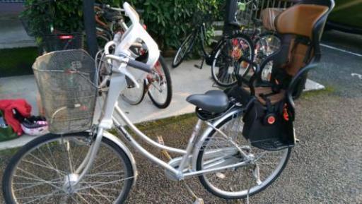 子供乗せ自転車 ギアつき 11月いっぱいまで