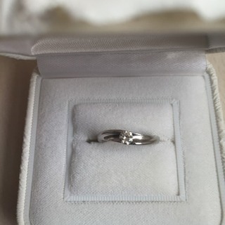 マリッジリング プラチナ 0.25ct.