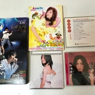 ♪中華圏の人気歌手CDとDVDをセットで♪ 王力宏ツアーDVDその他♪
