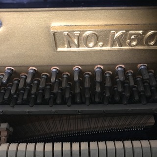 KAWAIアップライトピアノ•カワイピアノ・型番Ｋ50・2本ペダル