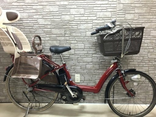 新基準 ヤマハ パスリトルモア  6Ah リチウム 電動  中古  26インチ