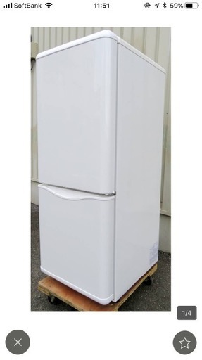 高年式●DAEWOO《2ドア冷凍冷蔵庫》DR-B15EW　150L　16年製