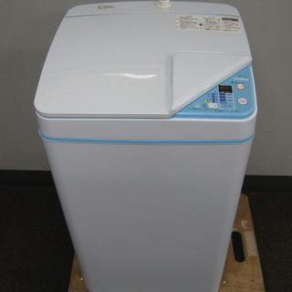 ◎中古 Haier 全自動洗濯機 3.3k ブルー 2013年製...