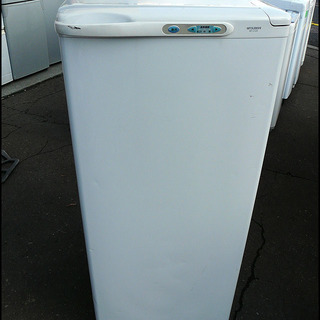 三菱☆冷凍庫☆122L 4段透明バスケット+急冷ルーム 冷凍ストッカー