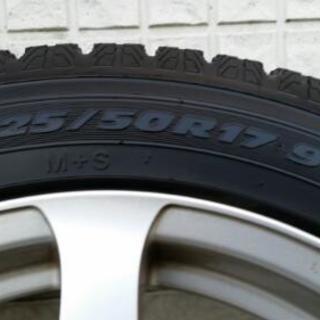 値下げ　スタッドレスタイヤ　225/50r17 　アルファード10系