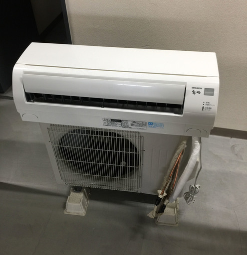 中古品 三菱 霧ヶ峰 ルームエアコン MSZ-GV224-W '15年式