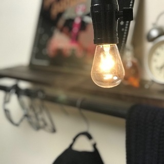 配管ラック 照明付き棚 パイプインテリア ハンドメイド