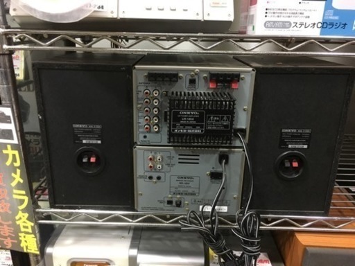 ONKYO CD/MD コンポ CR-185Ⅱ MD-185Ⅱ