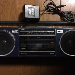 ナショナル ラジオ カセットレコーダー  RX-F20