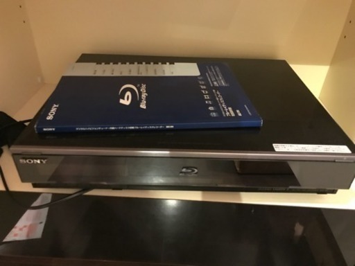 本日引取のみ。ジャンク扱い  ソニーブルーティディスクレコーダー