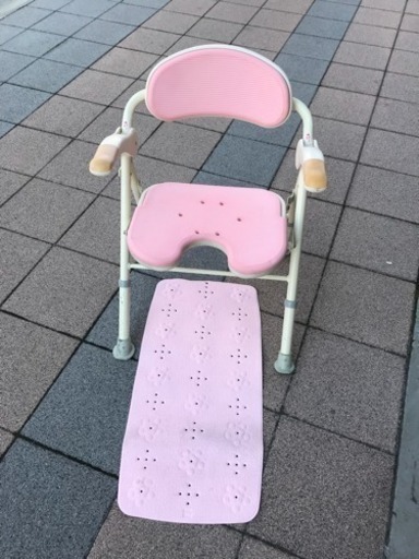 介護用バスチェアー 滑り止めマット付き