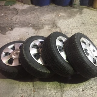 [交換コミ価格]冬タイヤホイール付き4本セット 185/60 R15