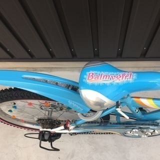 Xmasセール！30％oOFF◆ブリヂストン バーミーガール22インチ 6段変速◆水色