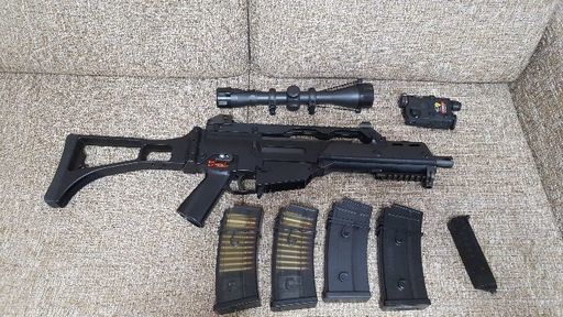 平均初速90 美品 東京マルイ G36C お得セット