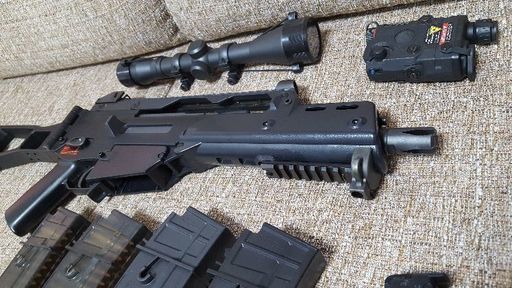 平均初速90 美品 東京マルイ G36C お得セット