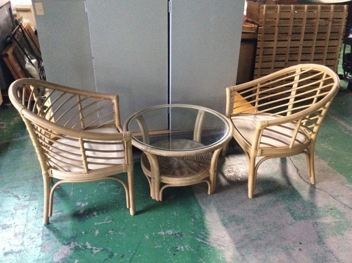 Le Cafe テーブルと椅子 セット！中古 使用感あります。