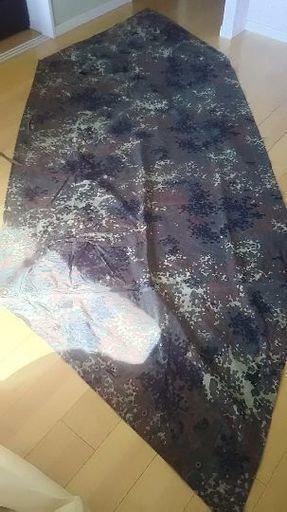 ドイツ軍 パップテント シート 2枚