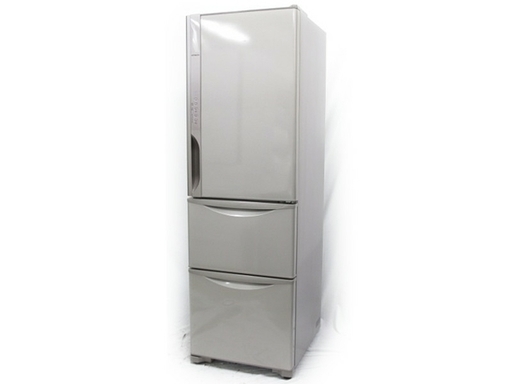 ２０１５年製美品 HITACHI 315L 3ドア ノンフロン冷凍冷蔵庫 「真空チルド」 自動製氷５年保証付