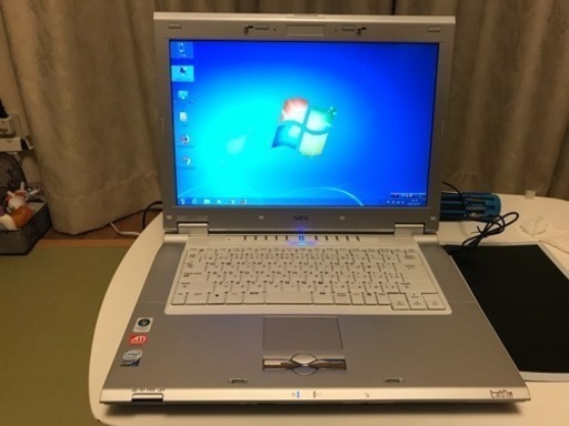 格安　きれいな動作品 NEC Lavie LL800KG Win7 Pro 64bit  Core2Duo T7250メモリ2GB HDD 空き60GB 無線ラン
