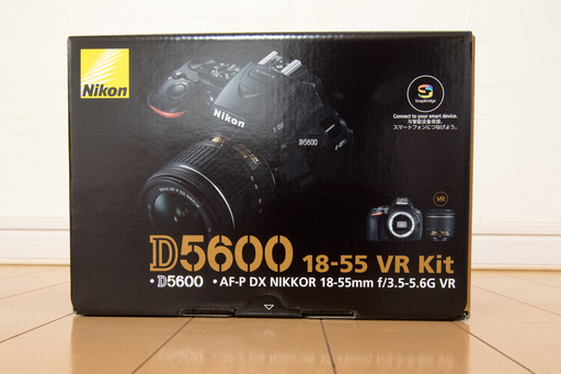 D5600 18-55 VR レンズキット：新品！未記入保証書あり！