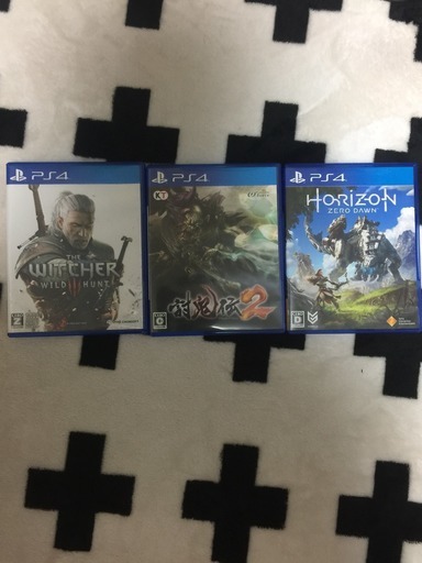 ps4 ゲームソフト 3本