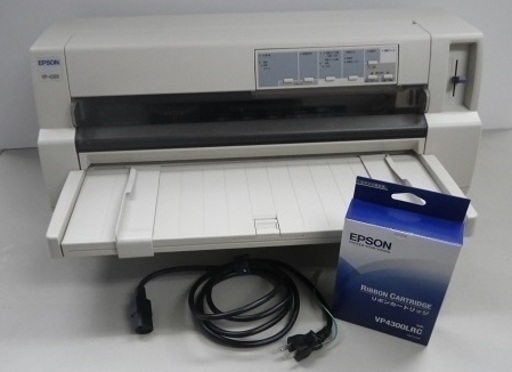 【中古】EPSONドットプリンターVP-4300 幅65